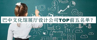 巴中文化館展廳設計公司TOP前五名單宣布，良心推薦
